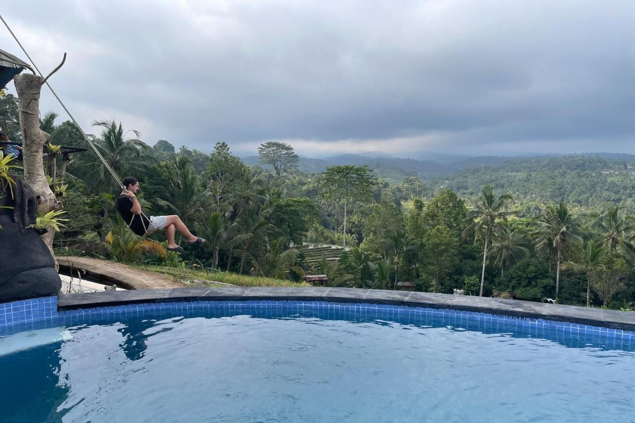 Villa Kts - Kubu Tepi Sawah à Selemadeg Extérieur photo