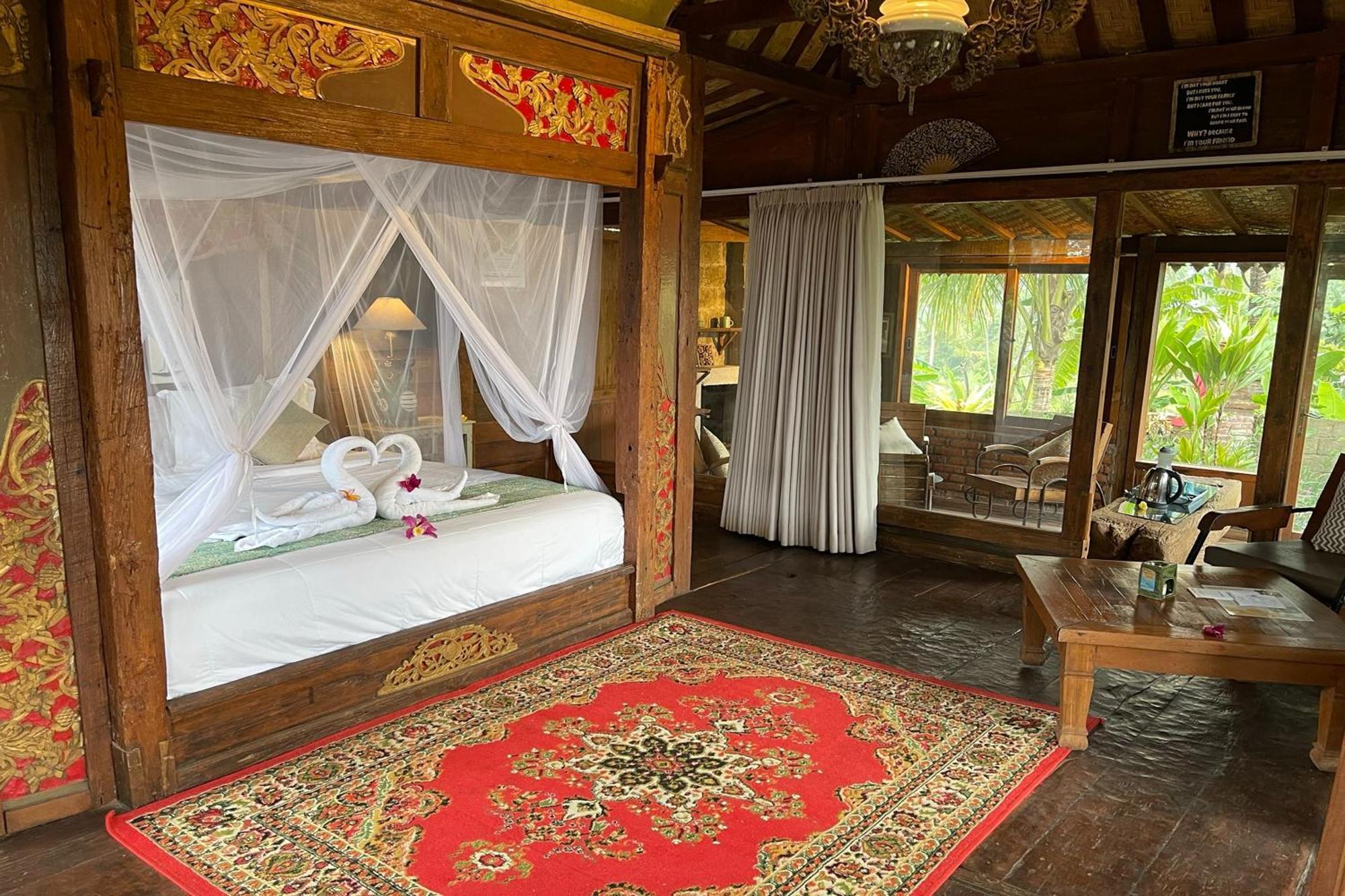 Villa Kts - Kubu Tepi Sawah à Selemadeg Extérieur photo