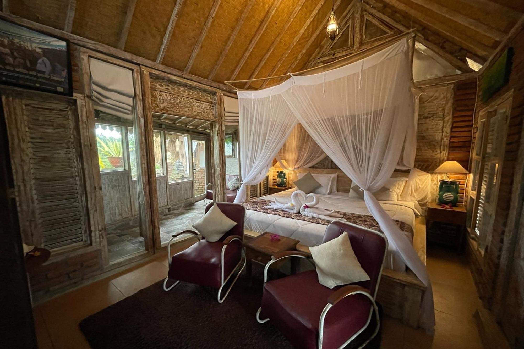 Villa Kts - Kubu Tepi Sawah à Selemadeg Extérieur photo